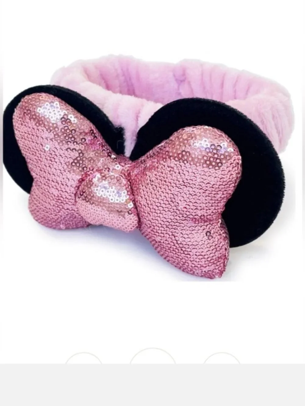 The Crème Shop x Disney Minnie Mouse Teddy Spa Headband
